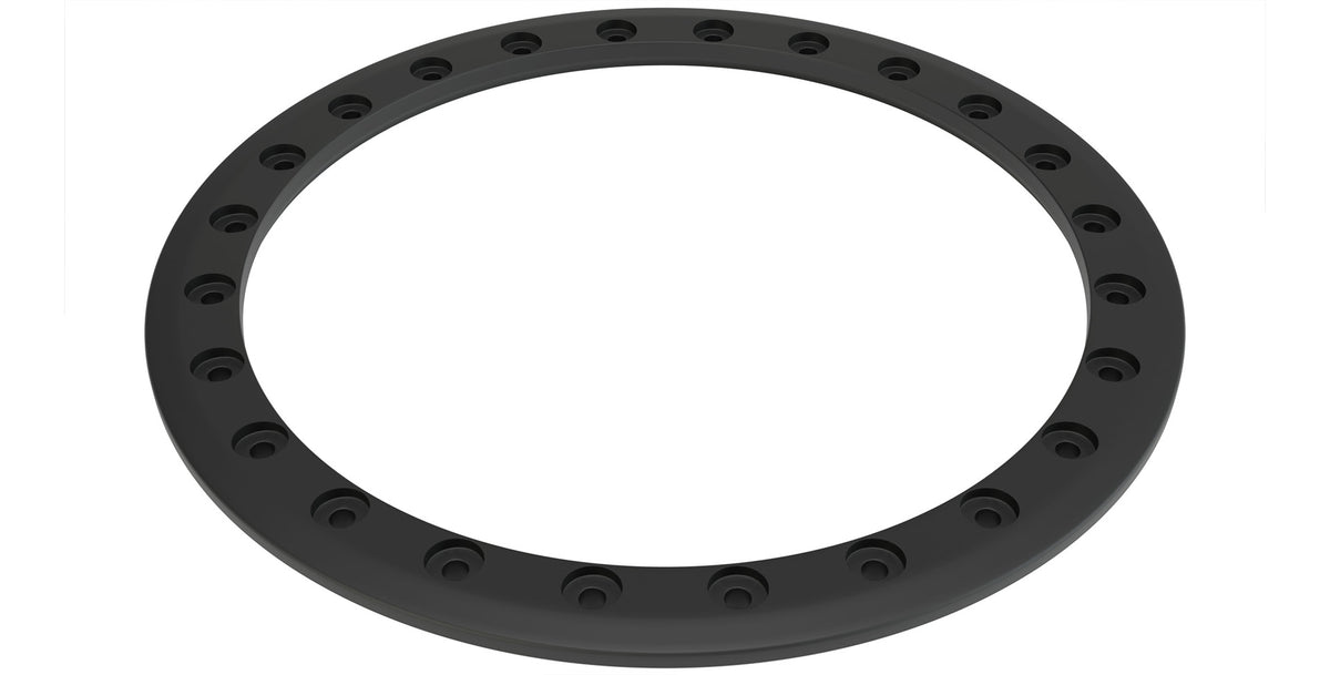 | Satin Black Beadlock Ring