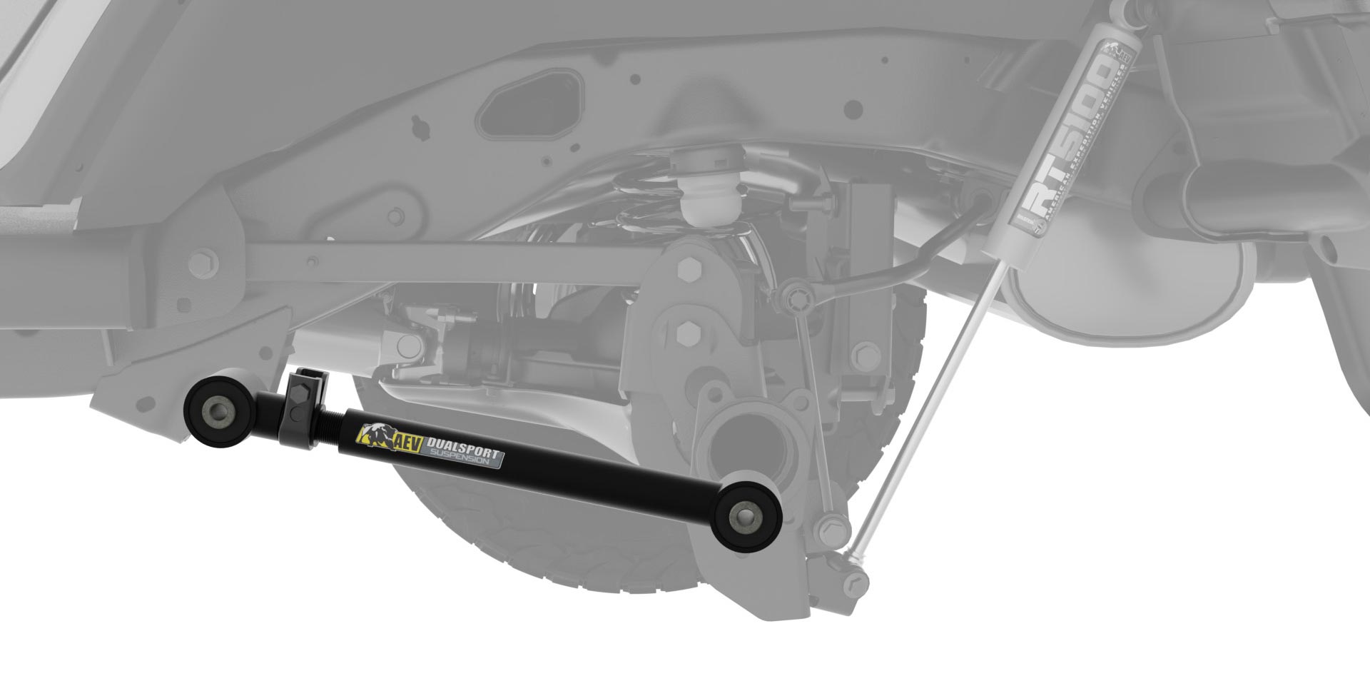 AEV Heavy Duty Adjustable Lower Control Arms for JL Wrangler and JT Gladiator