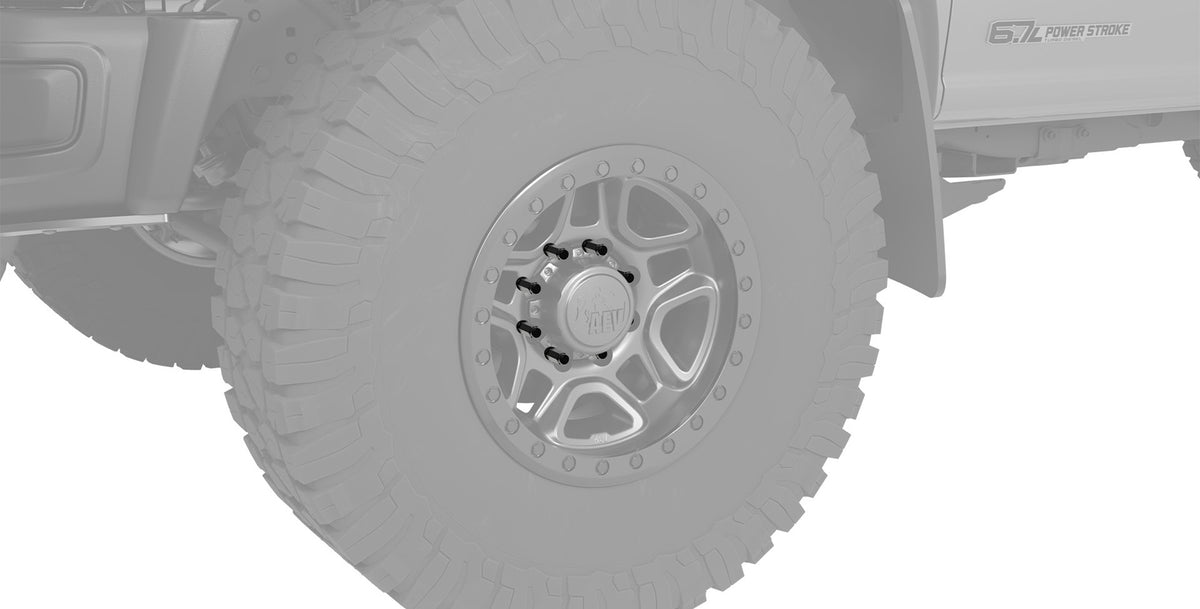 Ford Super Duty Black Lug Nut Kit