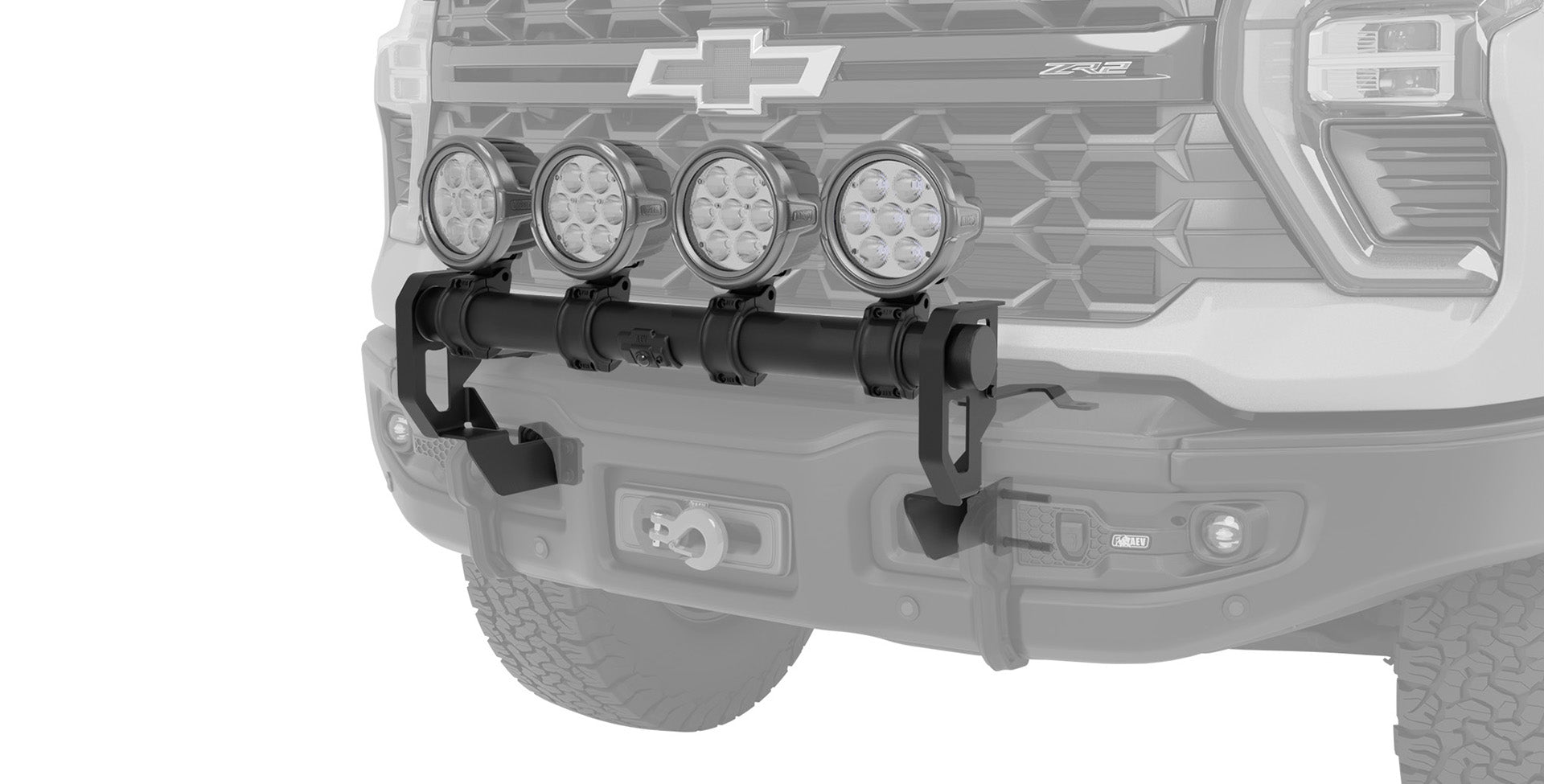 Set of bezel lights | Light Bar With 4 Lights