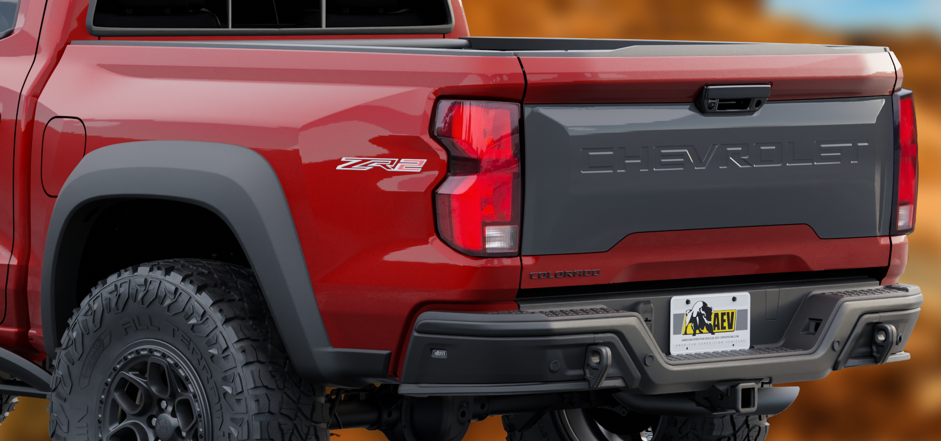 AEV Rear Bumper for 2023+ Chevy Colorado and GMC Canyon