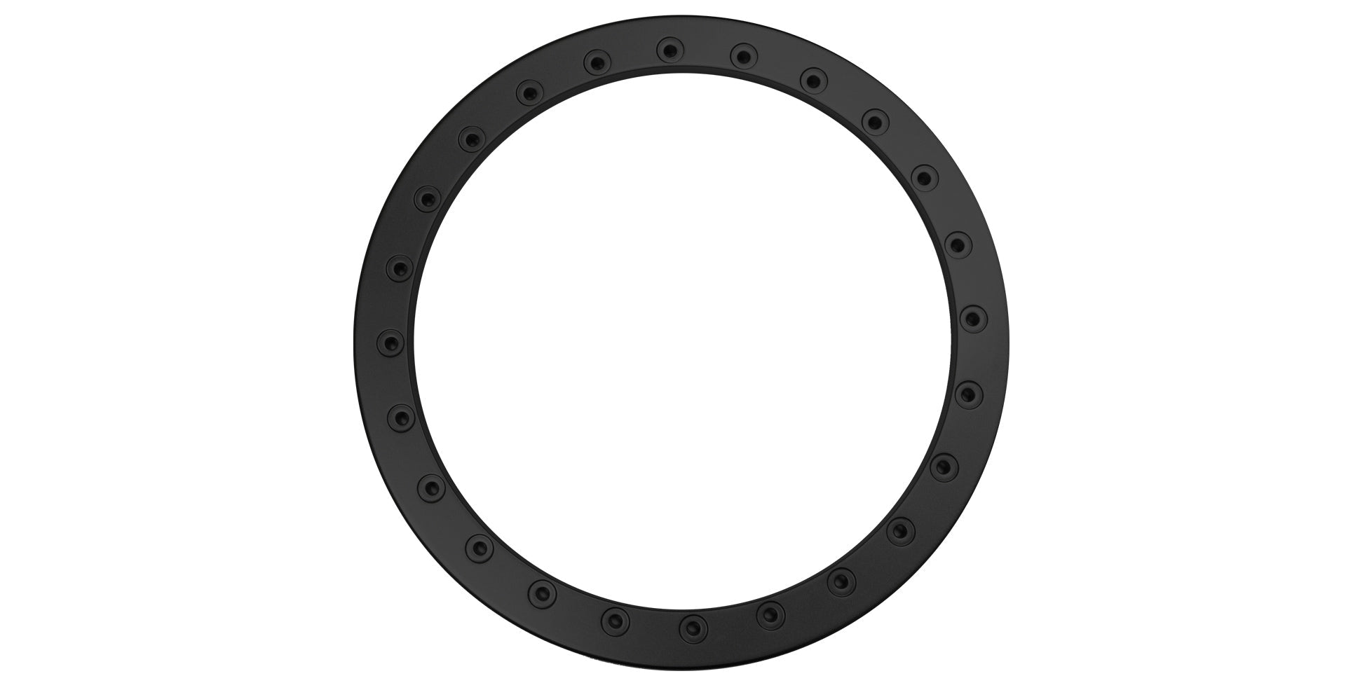 | Satin Black Beadlock Ring