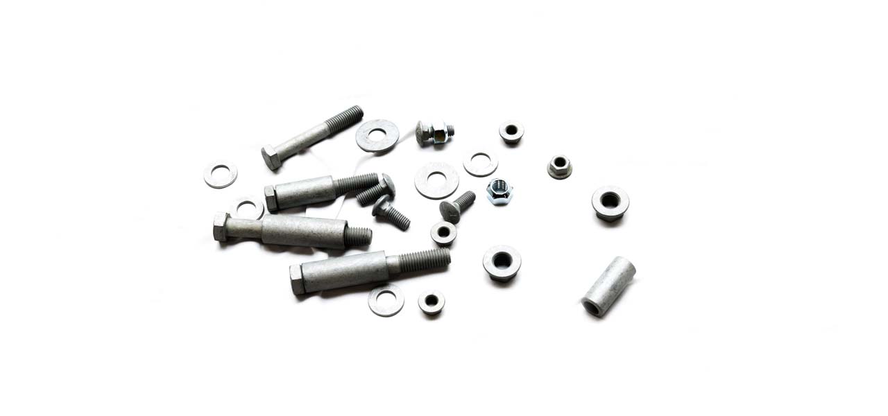 Geometry Correction Brackets Hardware Kit - Wrangler JK