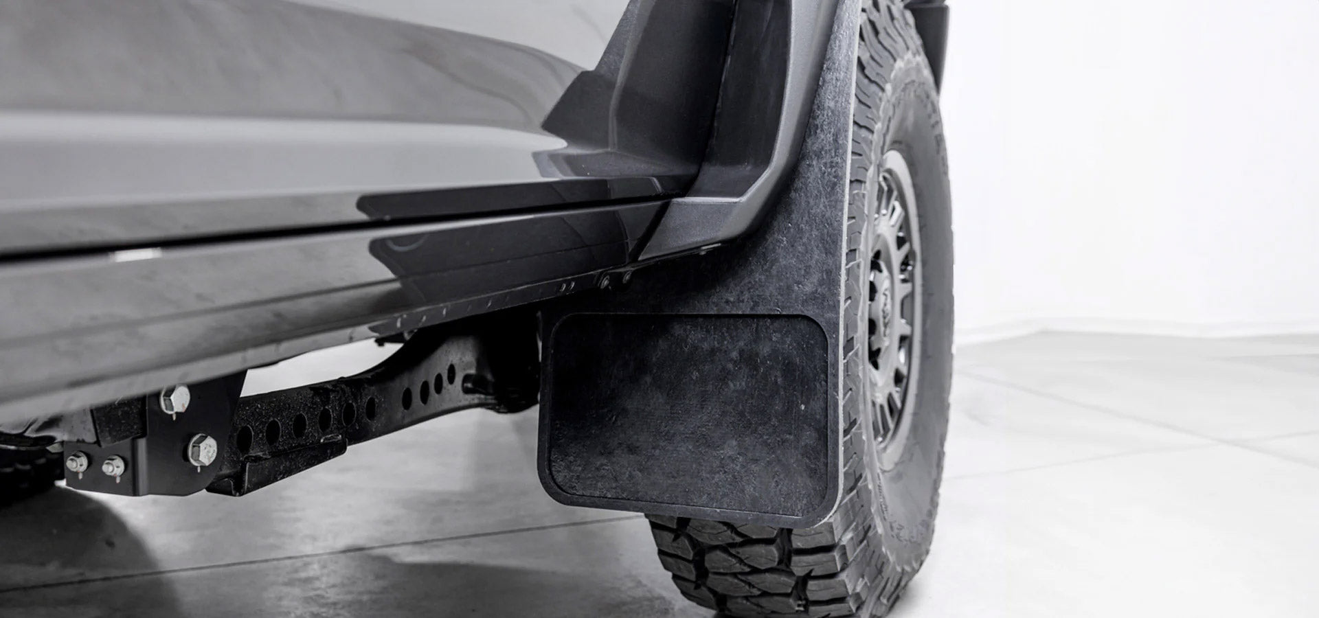 Ram Splash Guards | 2010+ Ram HD with HighMark Flares - Front Installed