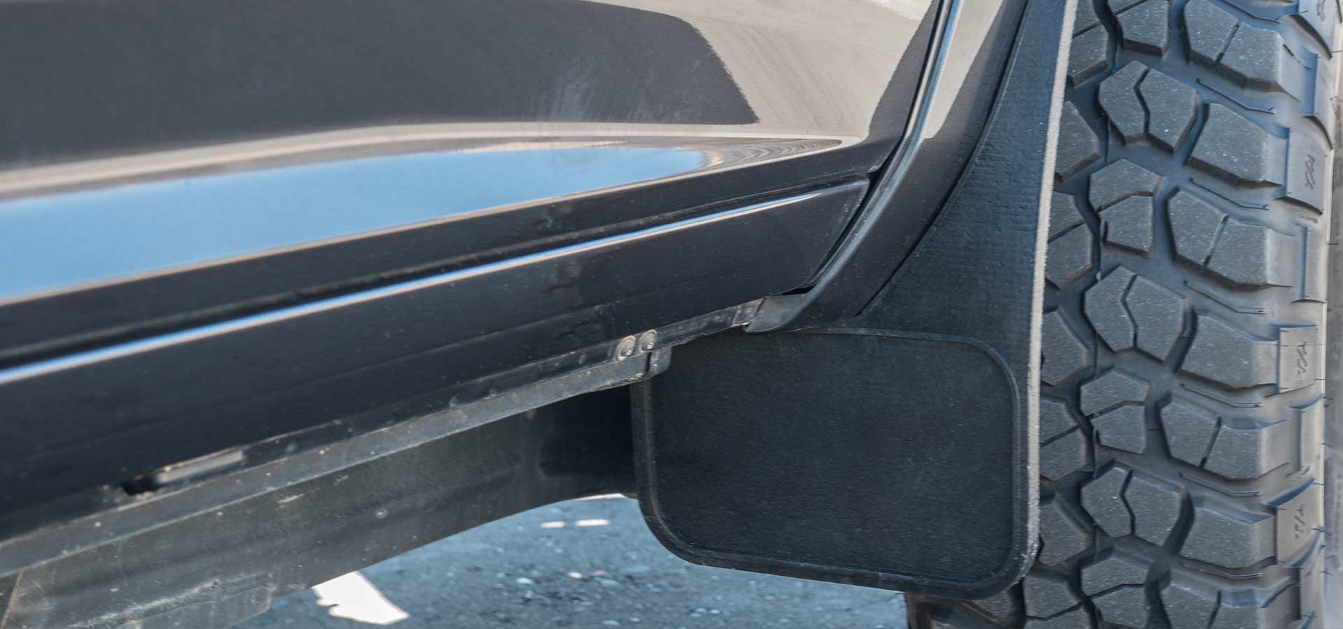 Ram Splash Guards 4 | 2019+ Ram HD with OE Flares - Front Installed