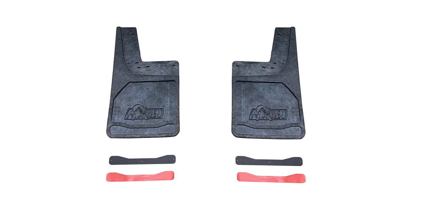 2019+ Ram Rear Splash Guards | 2019+ RAM HD with OE Flares - Rear