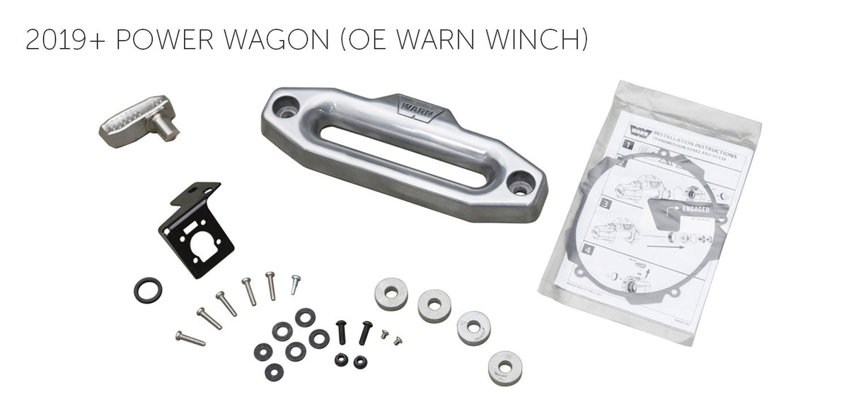 2019+ Power Wagon (OE Warn Winch)