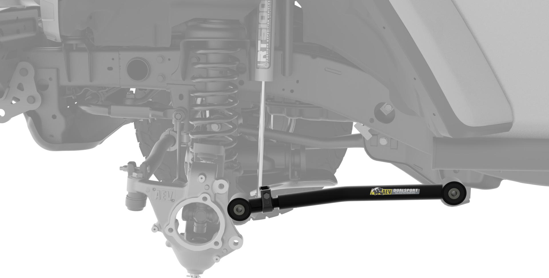 AEV Heavy Duty Adjustable Lower Control Arms for JL Wrangler & JT
