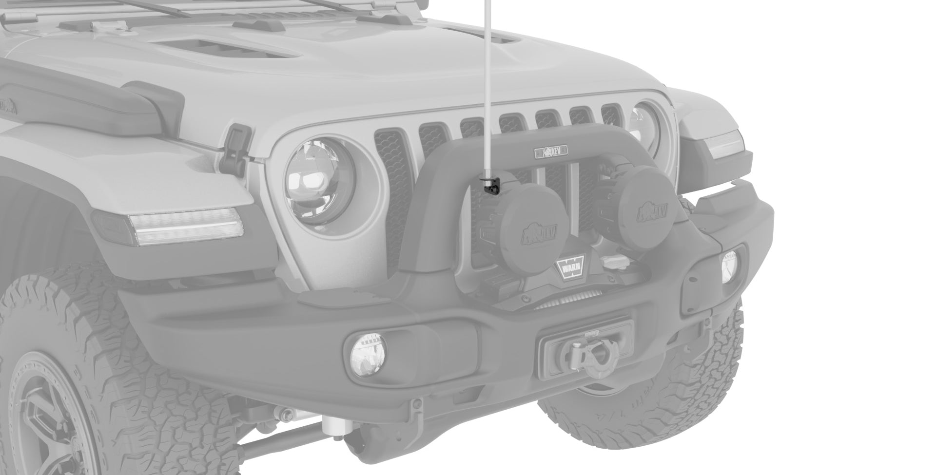 AEV Sand Flag / Antenna Mount