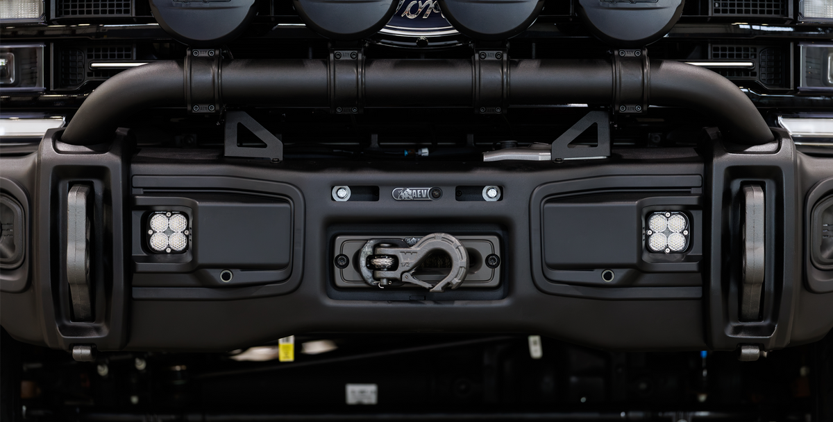 Front Bumper Auxiliary Light Mounting Kit for 2023+ Super Duty