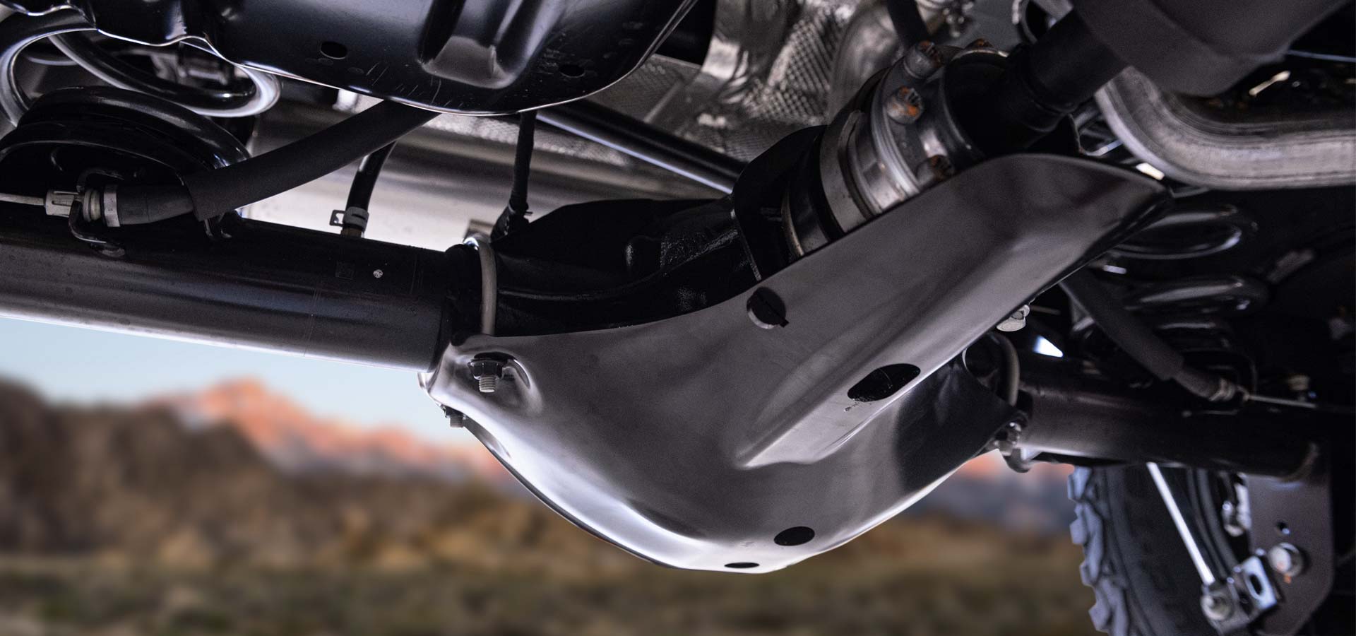 AEV Rear Differential Skid Plate for Jeep JL Wrangler JT Gladiator