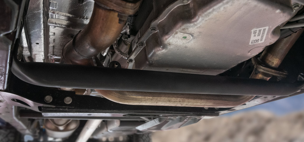 Exhaust Crossover Skid Plate 2