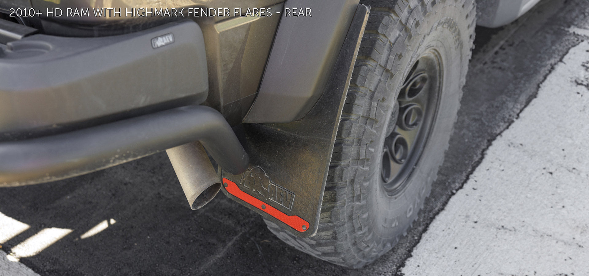 2010+ Ram HD Splash Guards | Ram HD Mud Guards | AEV
