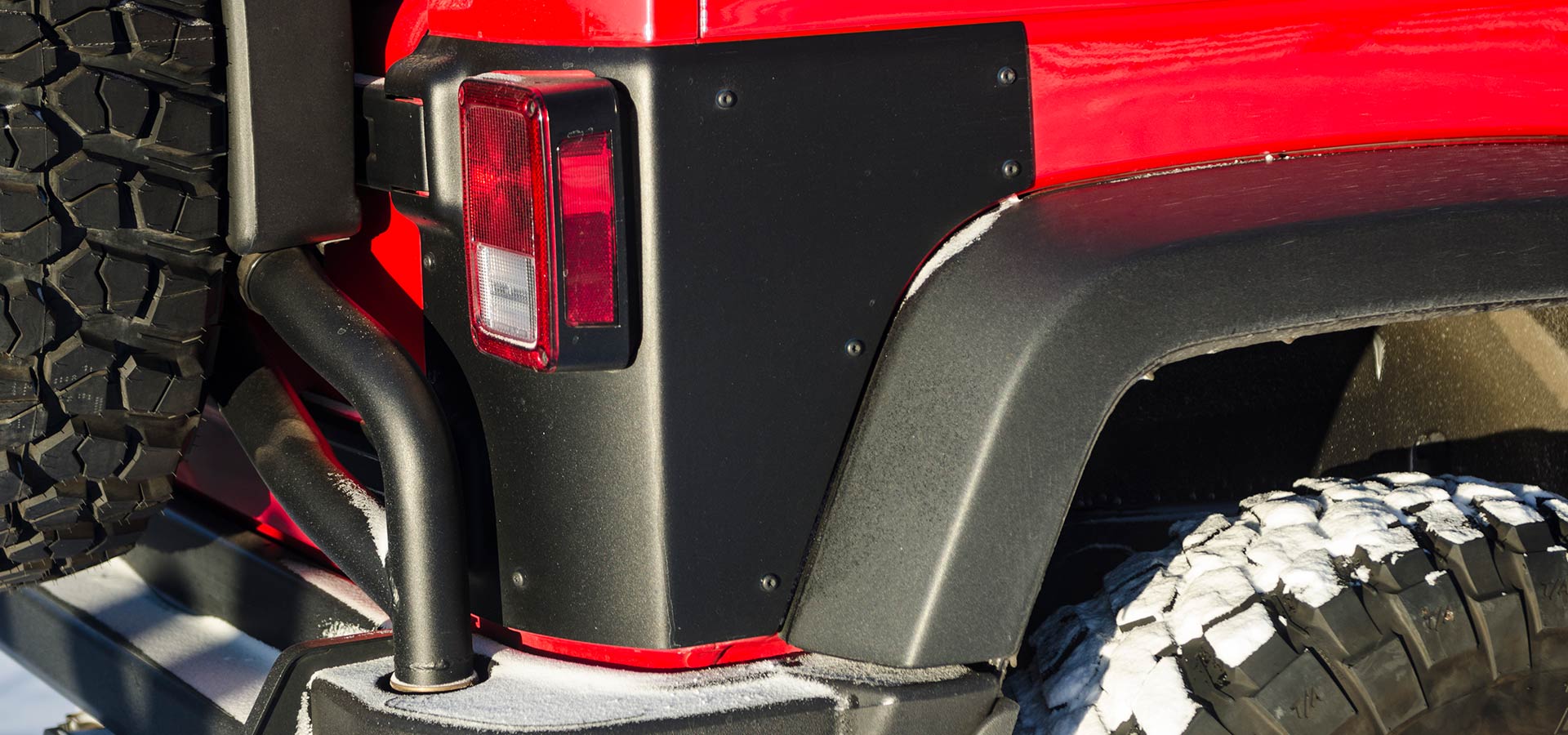 JK Rear Corner Guards - American Expedition Vehicles - AEV