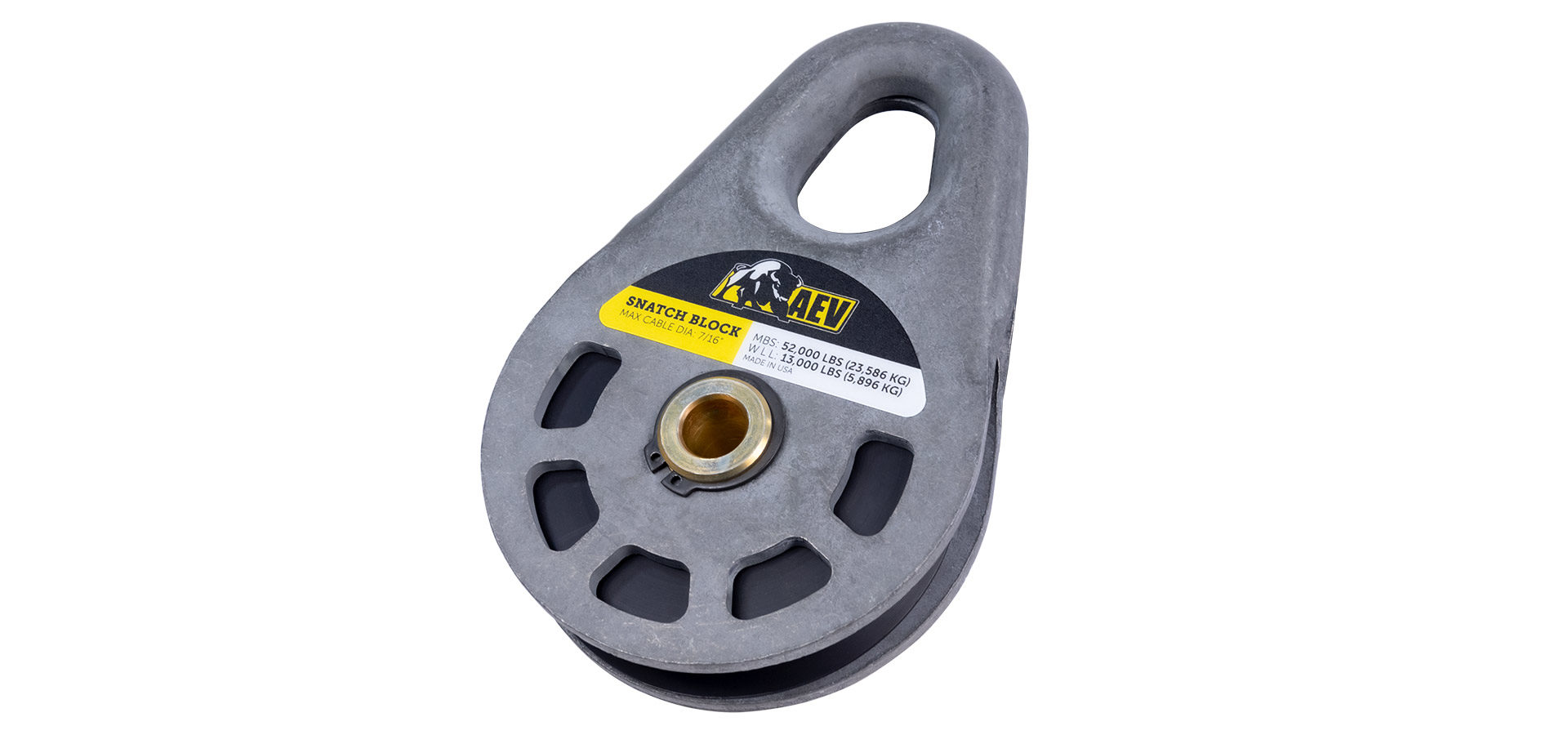 snatch block pulley
