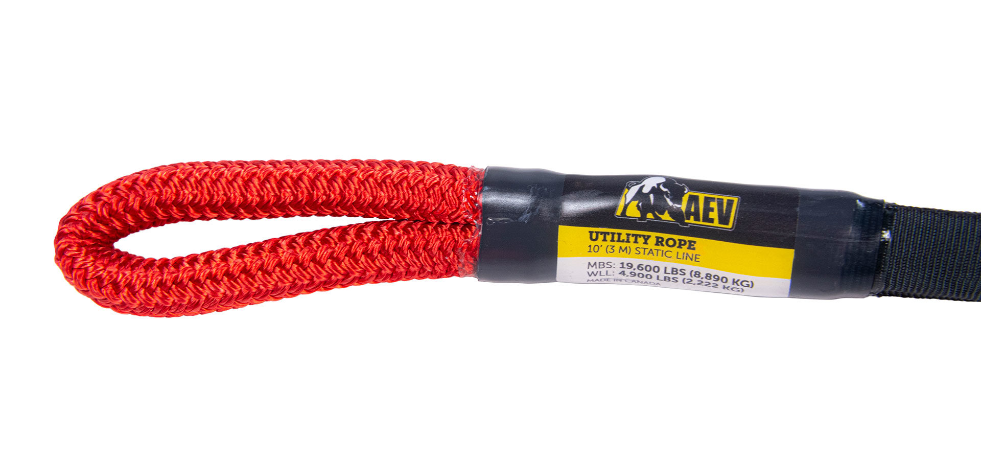 3/8 X 10' Mid-Size Braided Utility Rope