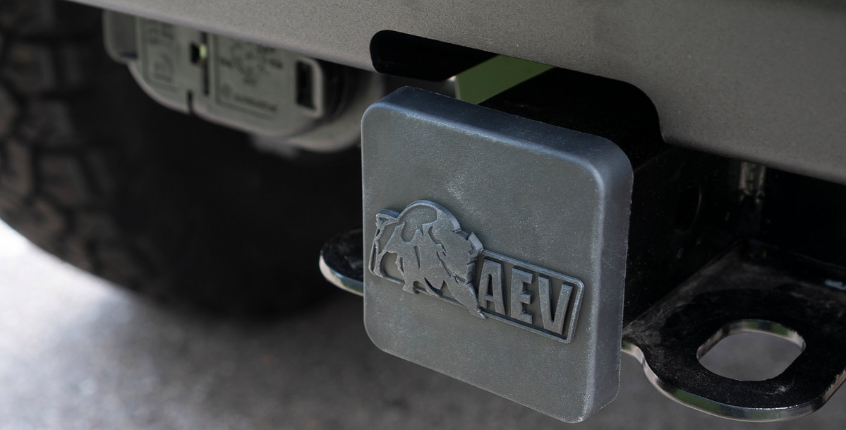 2-Inch Rubber Vehicle Hitch Receiver Cover