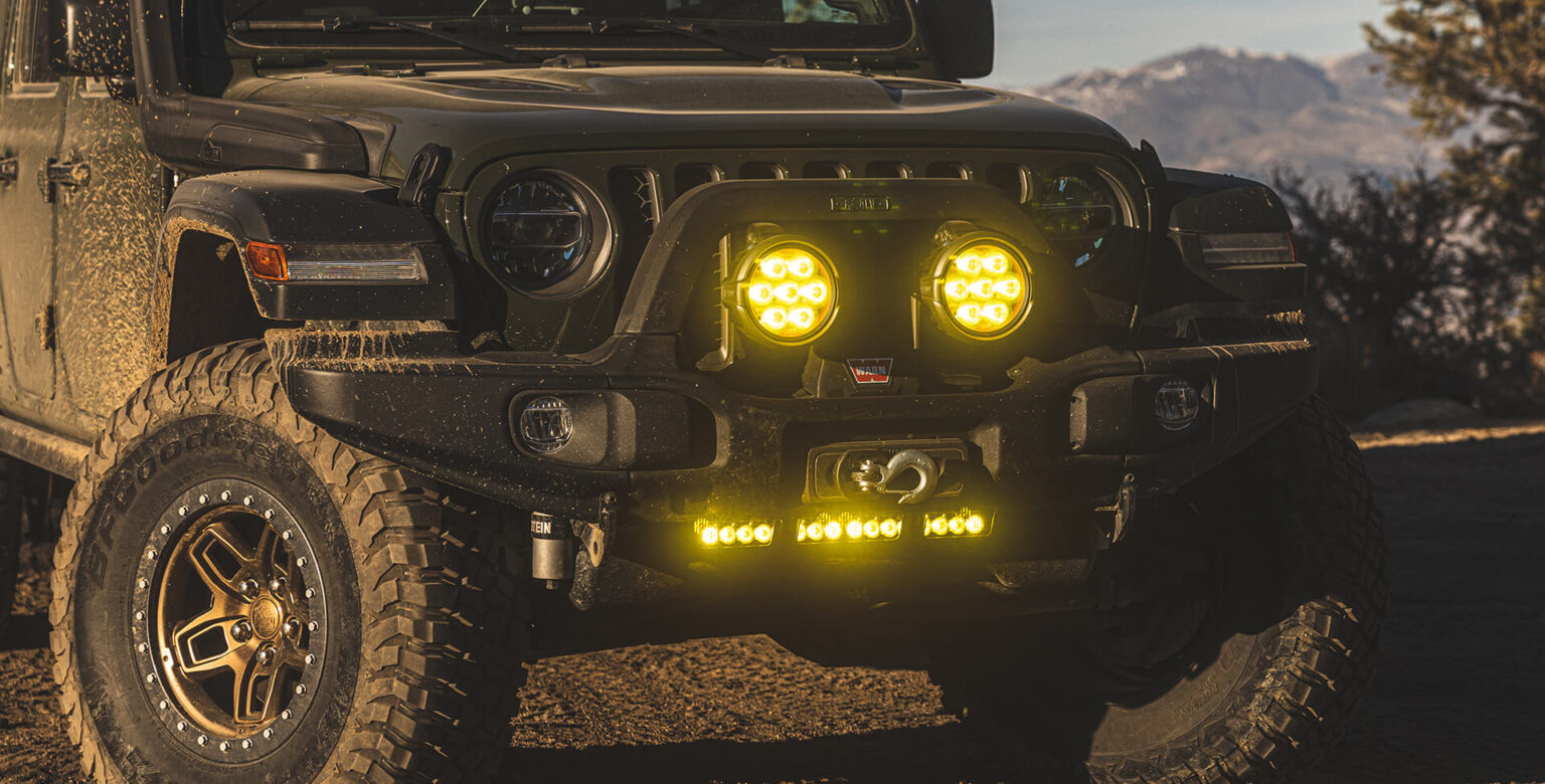 Jeep Wrangler Jl Off Road Lights 7000 Series Aev 7491