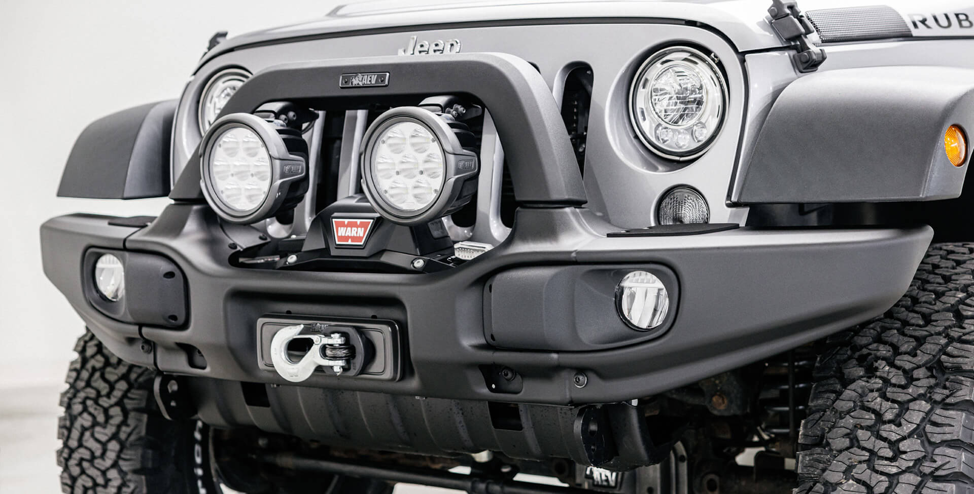 EX/RX Front Bumper for JK Wrangler - American Expedition Vehicles