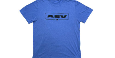 AEV Logo Heather Blue T-Shirt