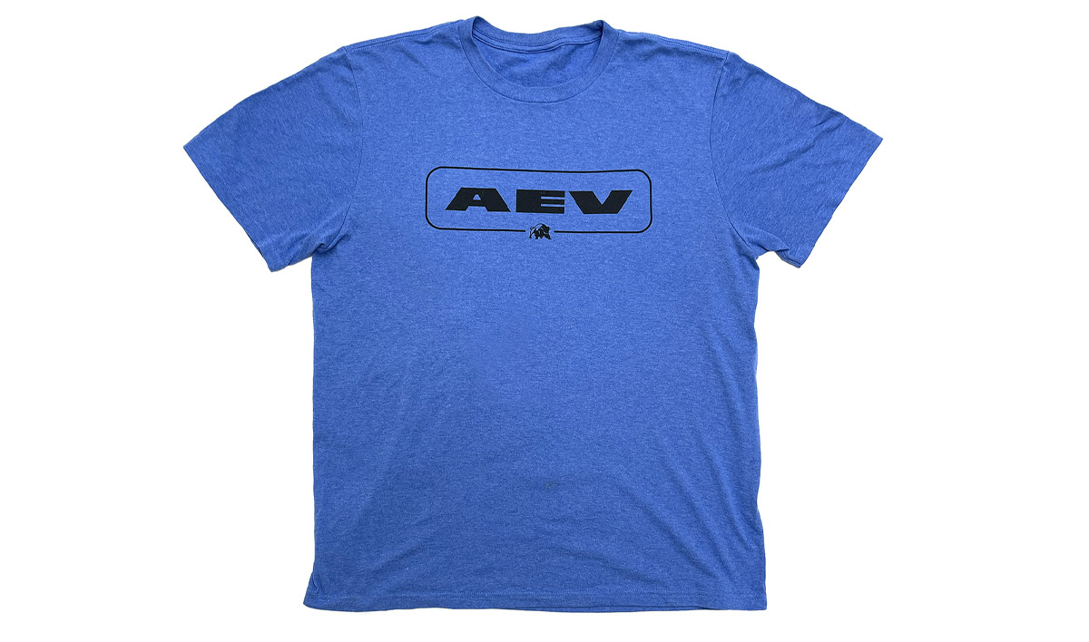 AEV Logo Heather Blue T-Shirt