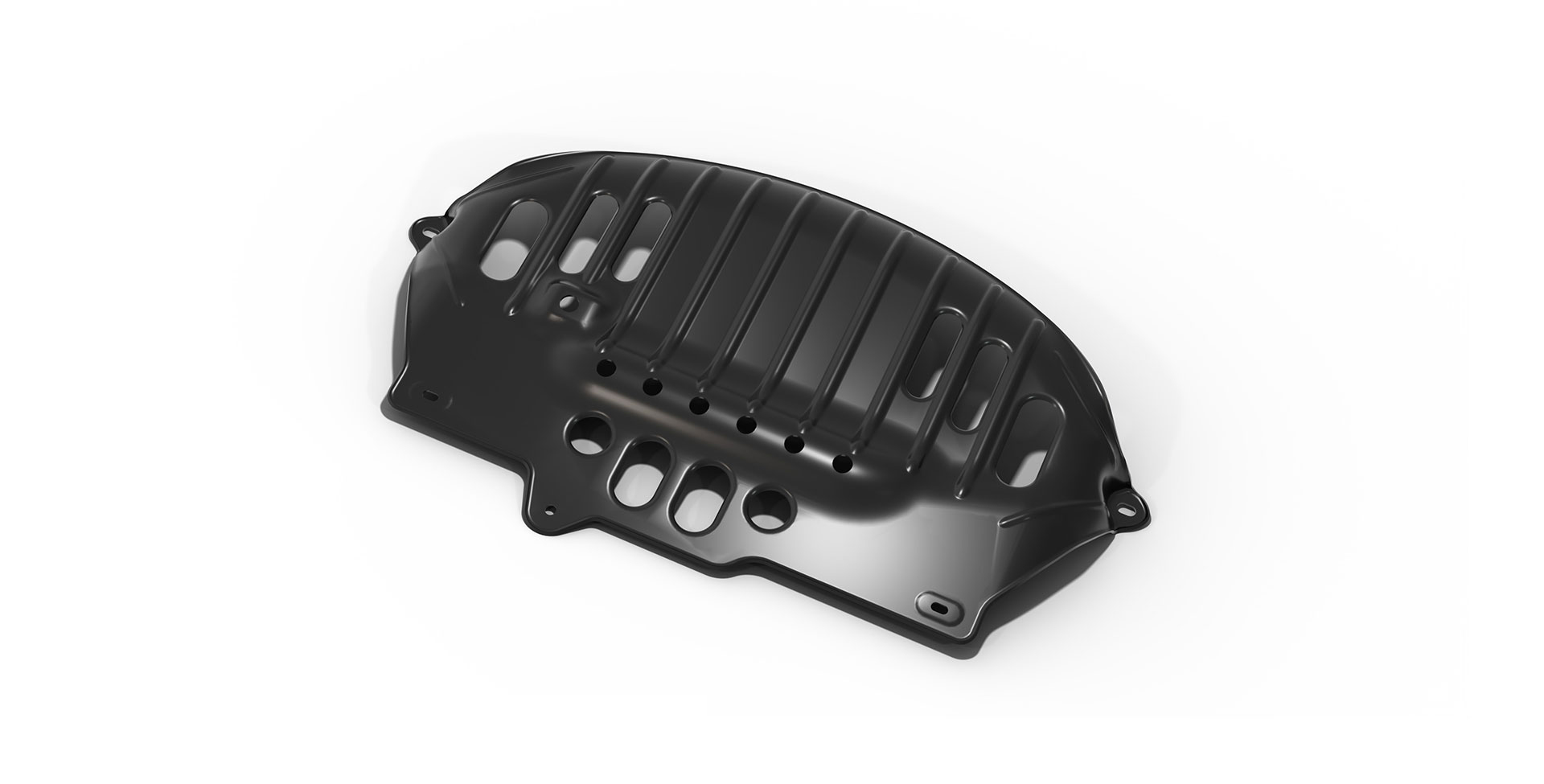 Exhaust Skid Plate 2