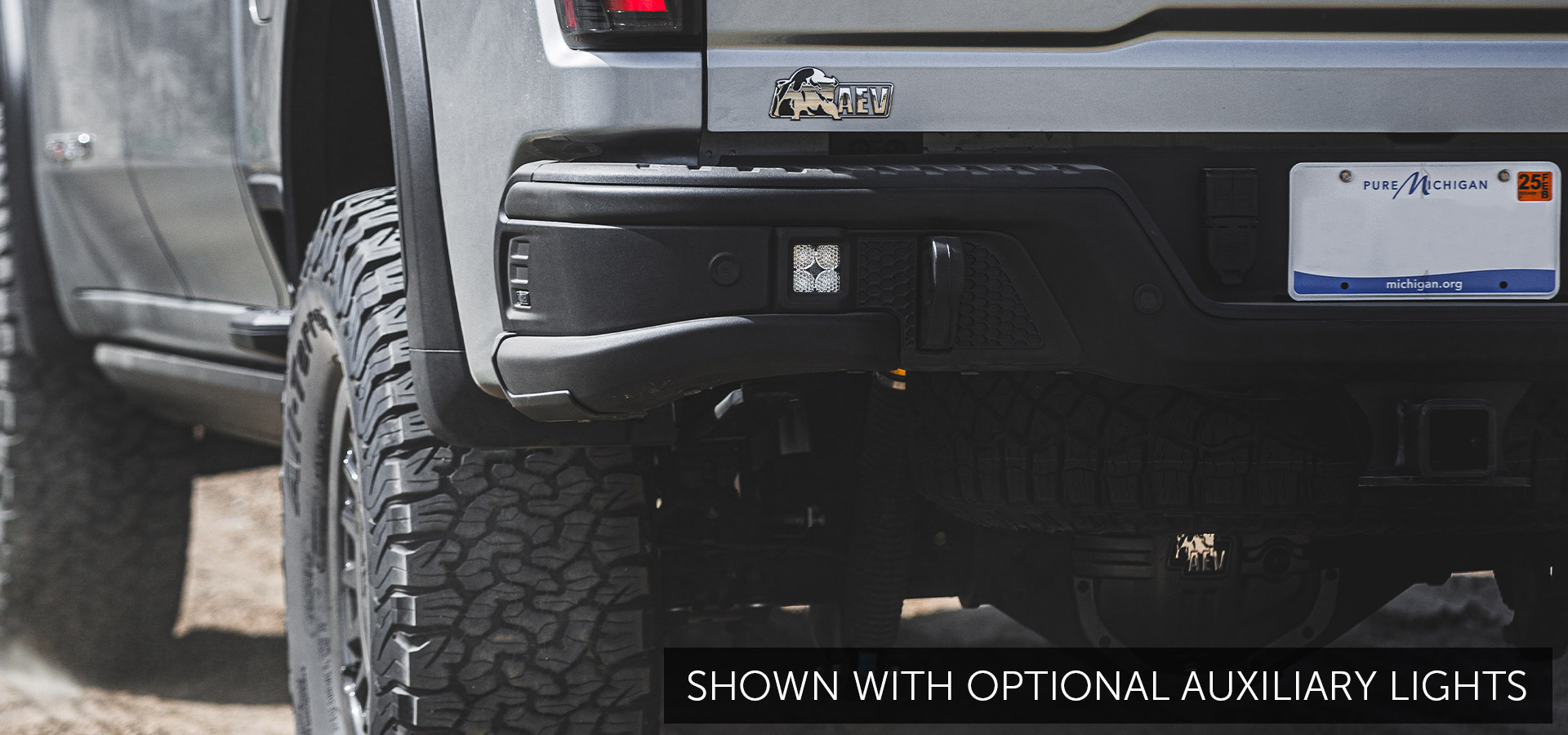 AEV Rear Bumper for 2020+ Chevrolet Silverado 2500 HD and GMC Sierra 2500 HD 6