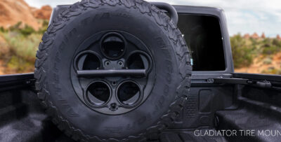 AEV Vertical Tire Mount for 2019+ Jeep Gladiator 3